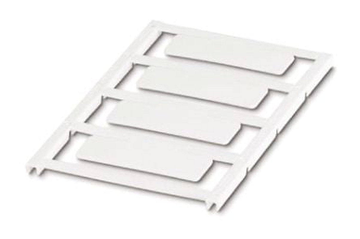 Phoenix Contact Panel Marker, 49 mm Length 0827903 White