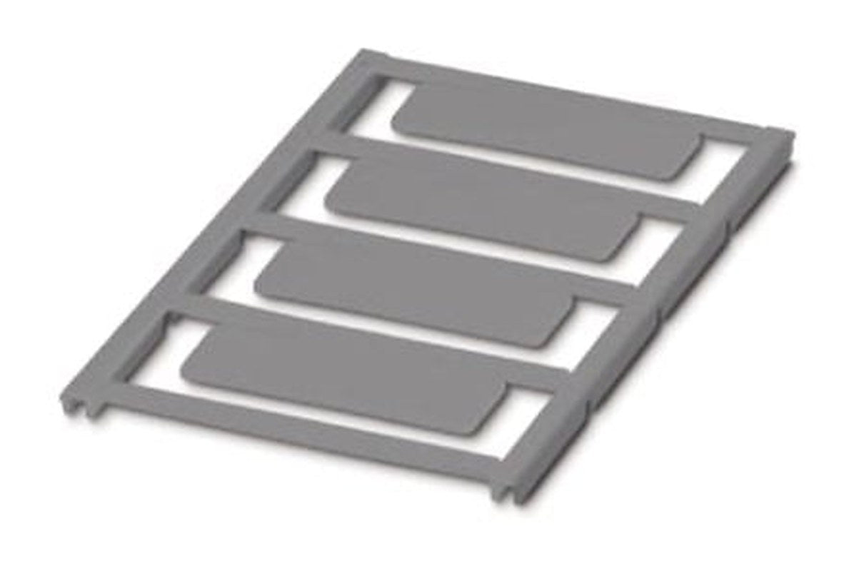 Phoenix Contact Panel Marker, 49 mm Length 0827905 Silver