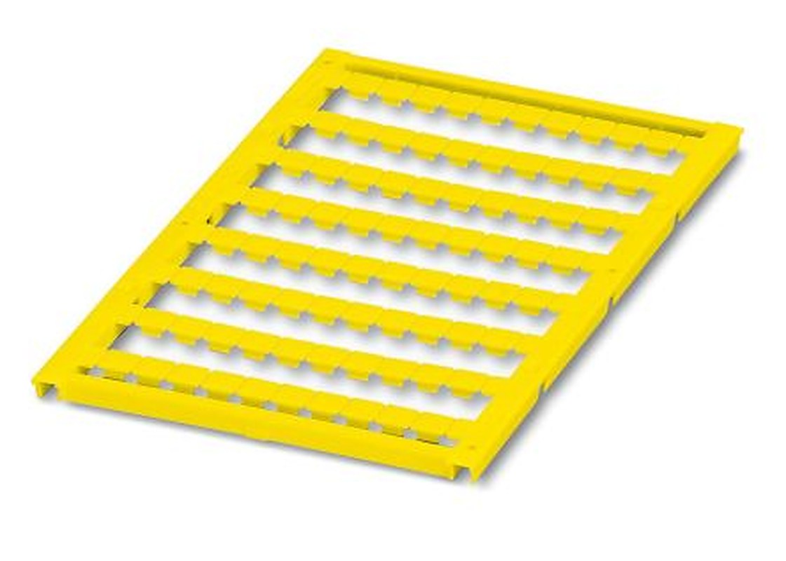 Phoenix Contact, UC1-TMF 6 YE Polyamide Marker Label for use with Terminal Block