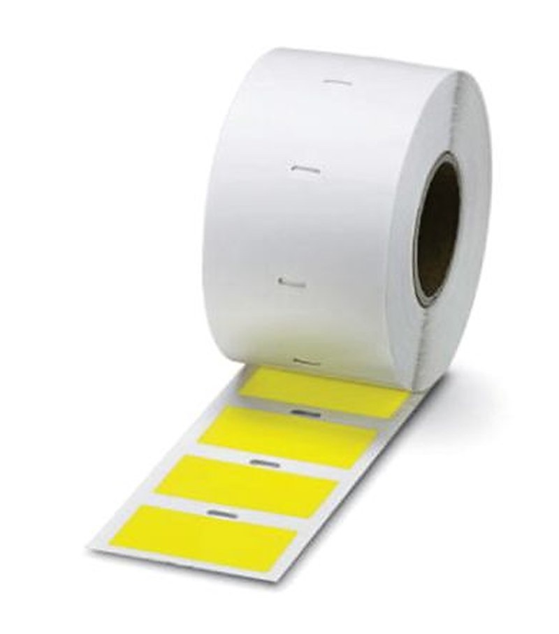 Phoenix Contact Panel Marker, 44 mm Length 0828279 White