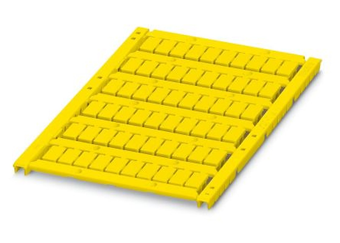 Phoenix Contact, UCT-TM 6 YE Polycarbonate Marker Label for use with Terminal Block