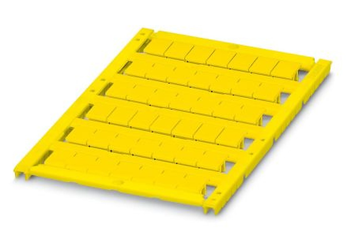 Phoenix Contact, UCT-TM 8 YE Polycarbonate Marker Label for use with Terminal Block