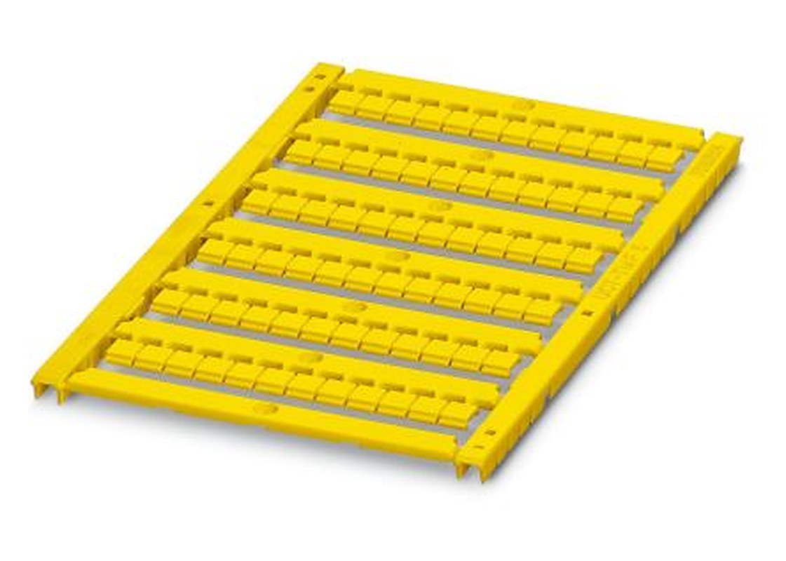Phoenix Contact, UCT-TMF 5 YE Polycarbonate Marker Label for use with Terminal Block