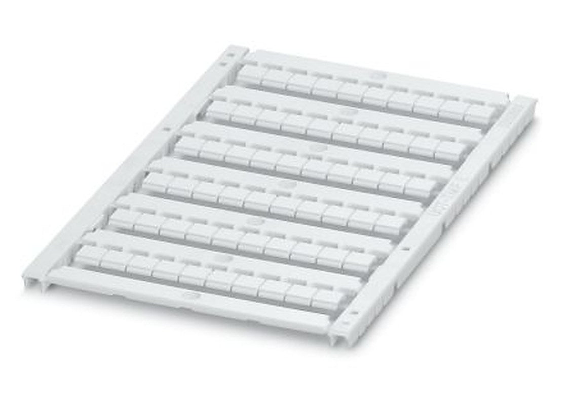 Phoenix Contact, UCT-TMF 6 Polycarbonate Terminal Marker for use with Modular Terminal Block