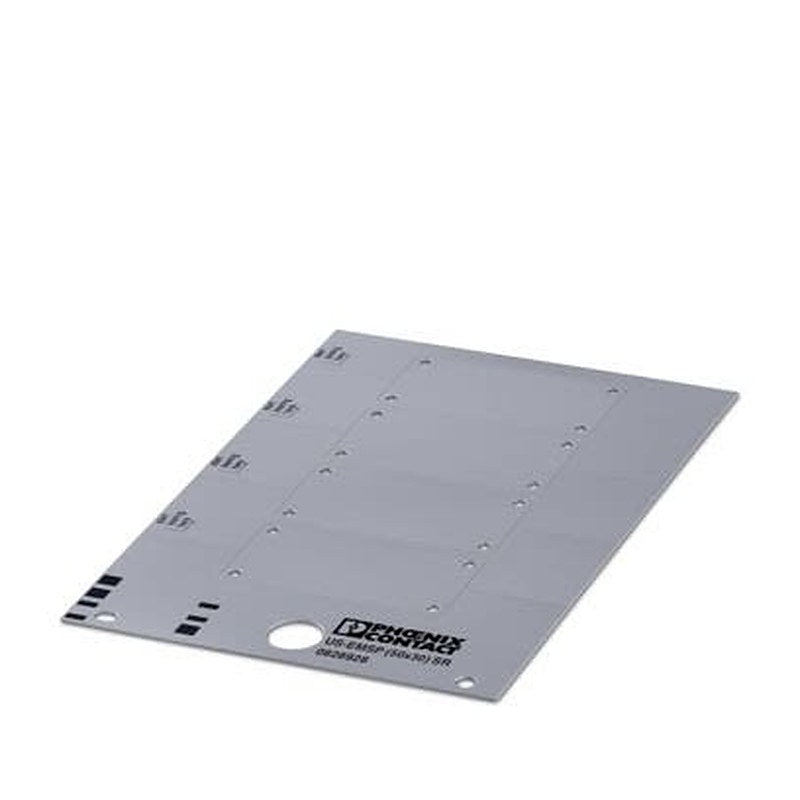 Phoenix Contact, UCT-EM Polyvinyl Chloride Device Marker for use with Terminal Block
