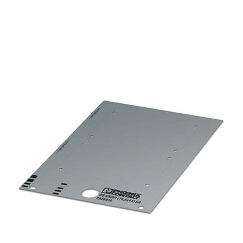 Phoenix Contact, US-EMSP Polyvinyl Chloride Terminal Marker for use with THERMOMARK CARD, THERMOMARK PRIME, BLUEMARK ID,