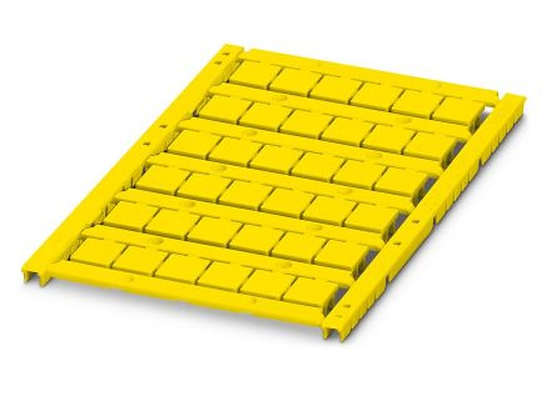 Phoenix Contact, UCT-TM 10 YE Polycarbonate Marker Label for use with Terminal Block