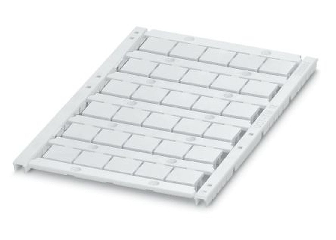 Phoenix Contact, UCT-TM 12 Polycarbonate Terminal Marker for use with Modular Terminal Block