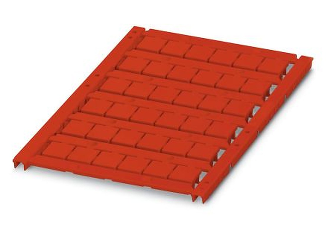 Phoenix Contact, UCT-TM 10 RD Polycarbonate Marker Label for use with Terminal Block