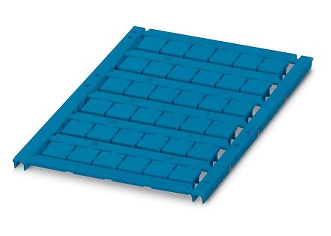 Phoenix Contact, UCT-TM 10 BU Polycarbonate Marker Label for use with Terminal Block