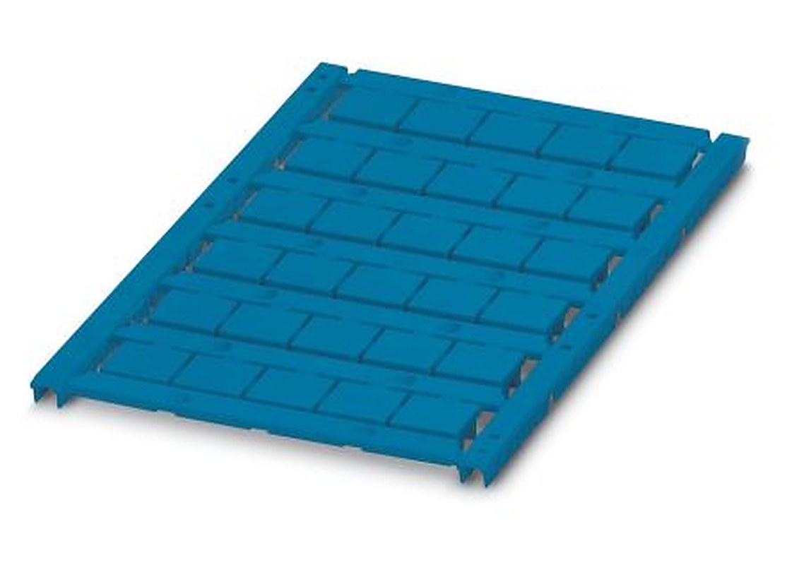 Phoenix Contact, UCT-TM 12 BU Polycarbonate Marker Label for use with Terminal Block