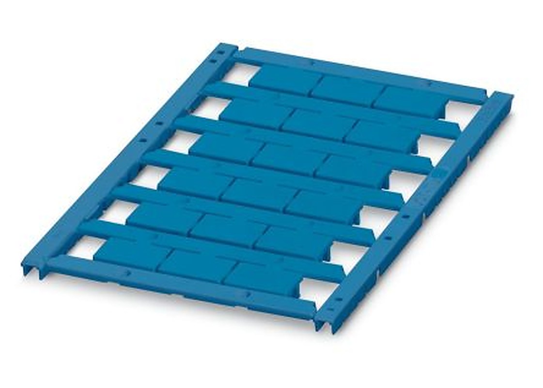 Phoenix Contact, UCT-TM 16 BU Polycarbonate Marker Label for use with Terminal Block
