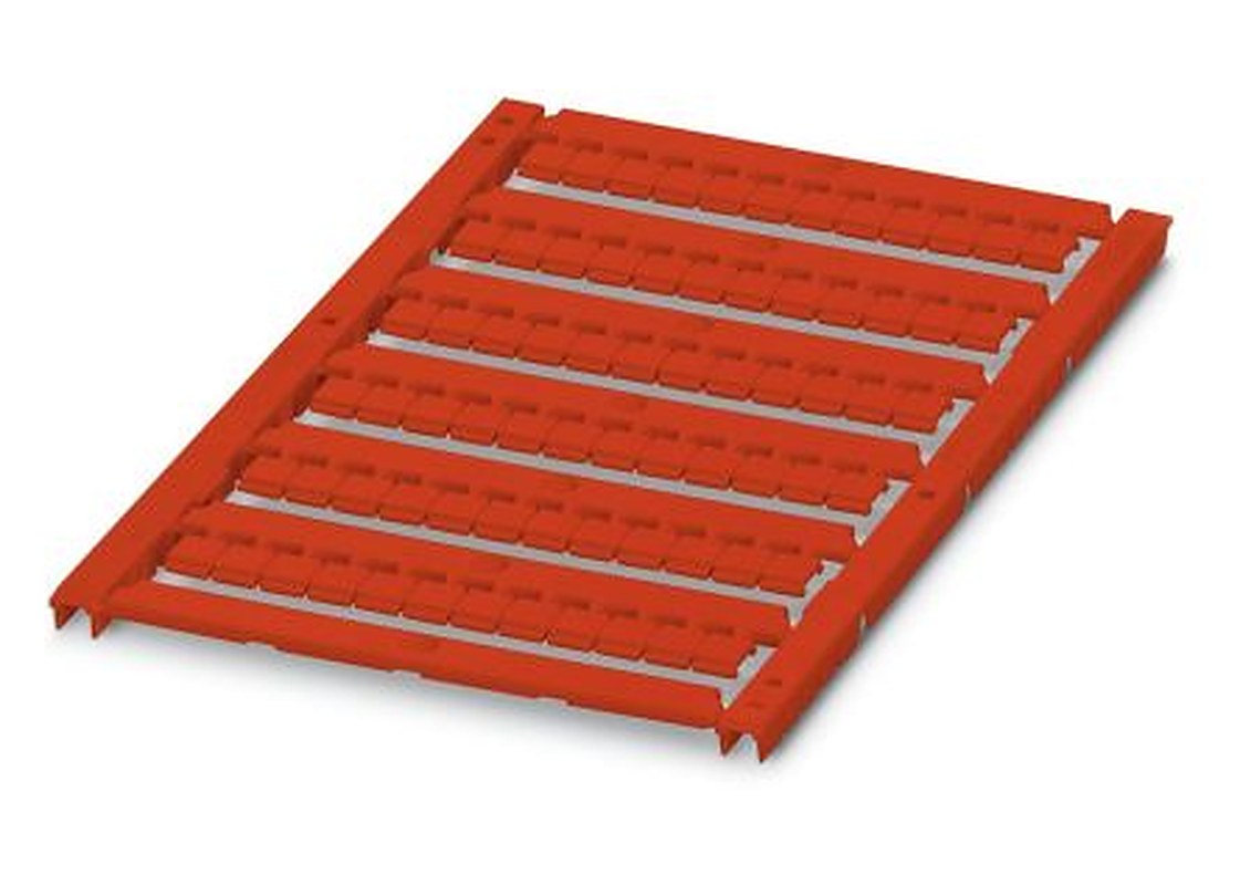 Phoenix Contact, UCT-TMF 5 RD Polycarbonate Marker Label for use with Terminal Block