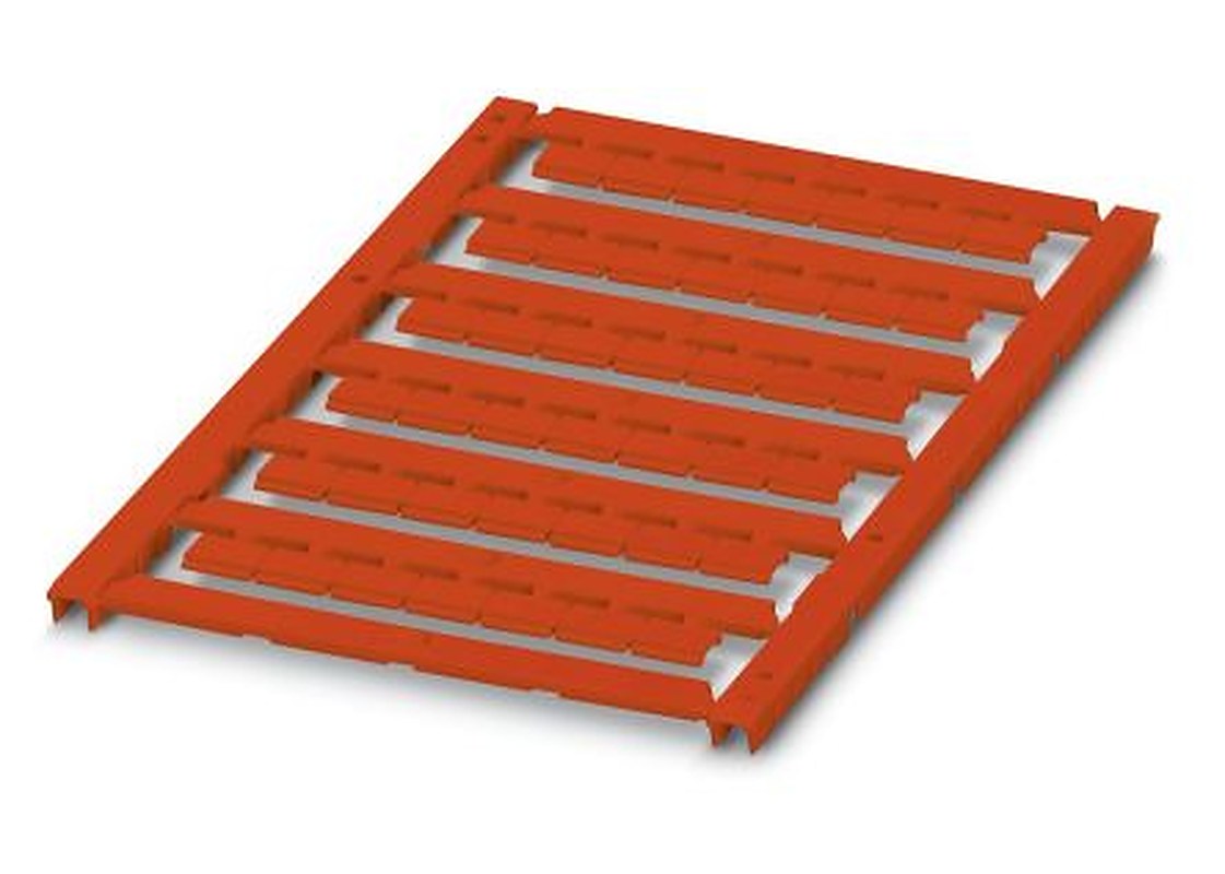 Phoenix Contact, UCT-TMF 8 RD Polycarbonate Marker Label for use with Terminal Block