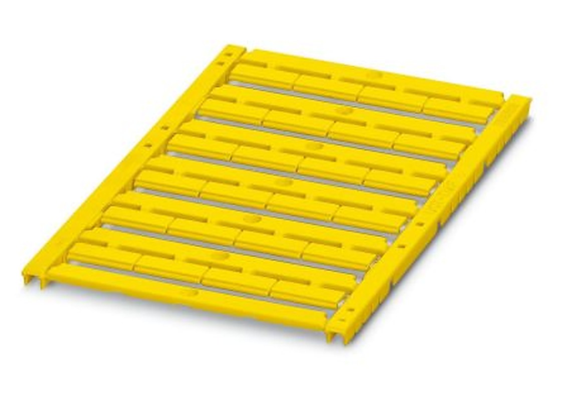 Phoenix Contact, UCT-TMF 16 YE Polycarbonate Marker Label for use with Terminal Block