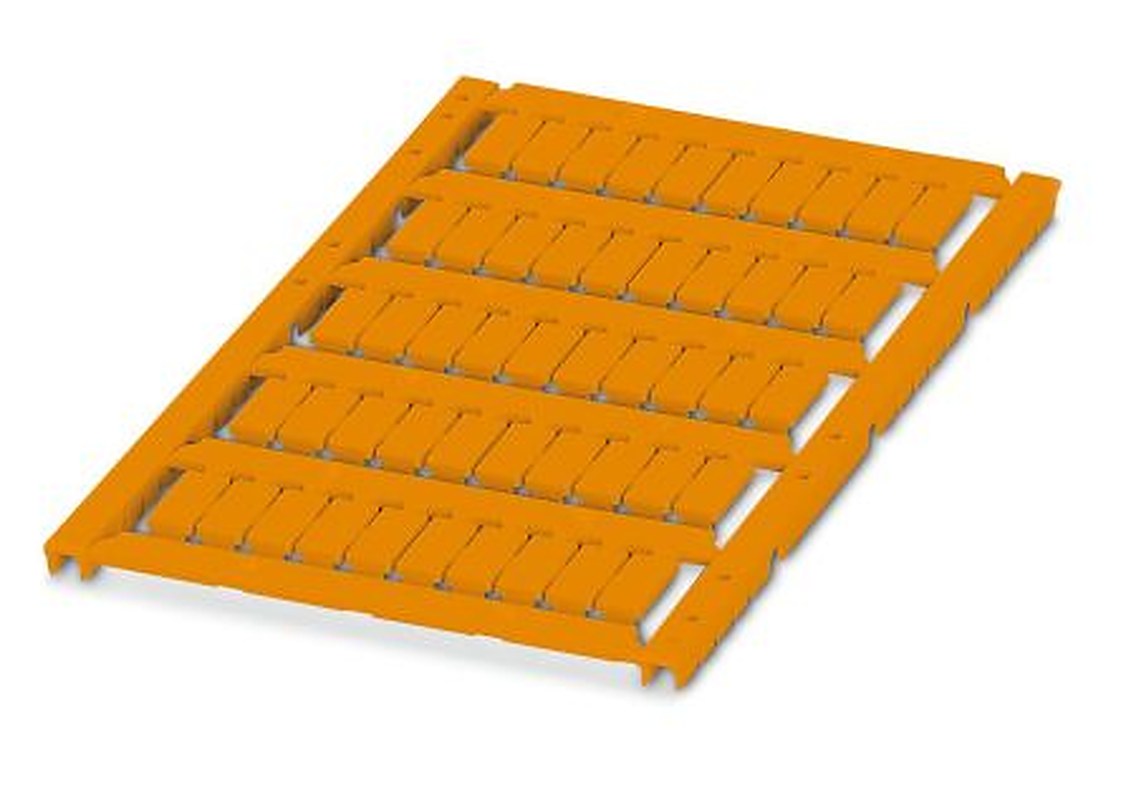 Phoenix Contact, UCT1-TM 6 OG Polycarbonate Marker Label for use with Terminal Block
