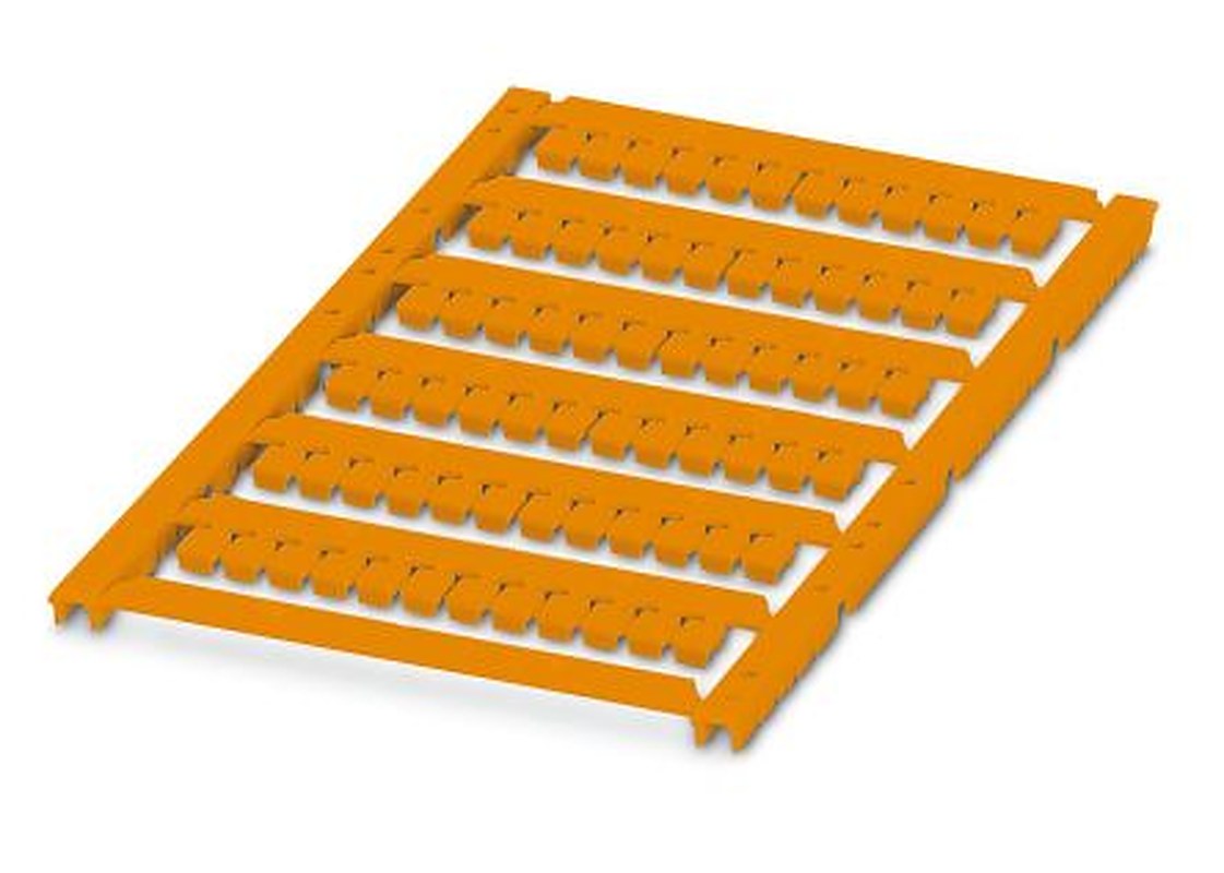 Phoenix Contact, UCT1-TMF 5 OG Polycarbonate Marker Label for use with Terminal Block