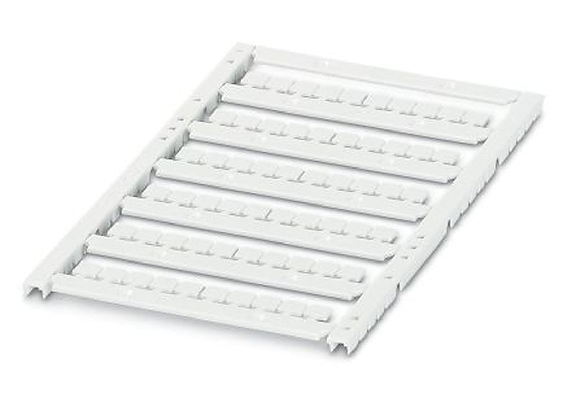 Phoenix Contact, UCT1-TMF 6 Polycarbonate Terminal Marker for use with Modular Terminal Block