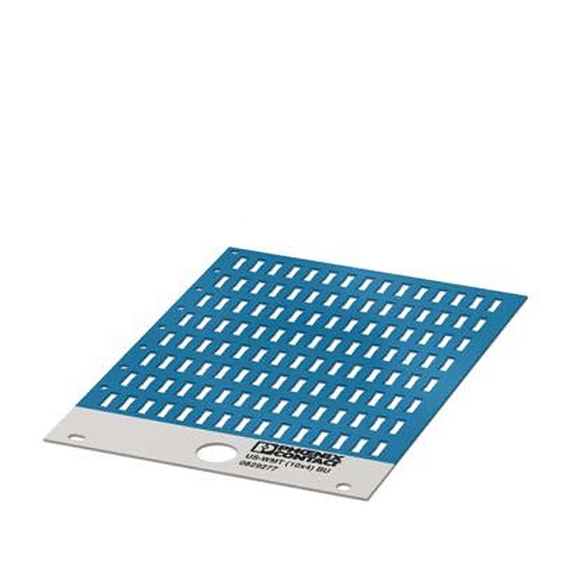 Phoenix Contact US-WMT Cable Marker, Blue, Pre-printed "0", 0829277 Flammability rating according to UL 94 V2