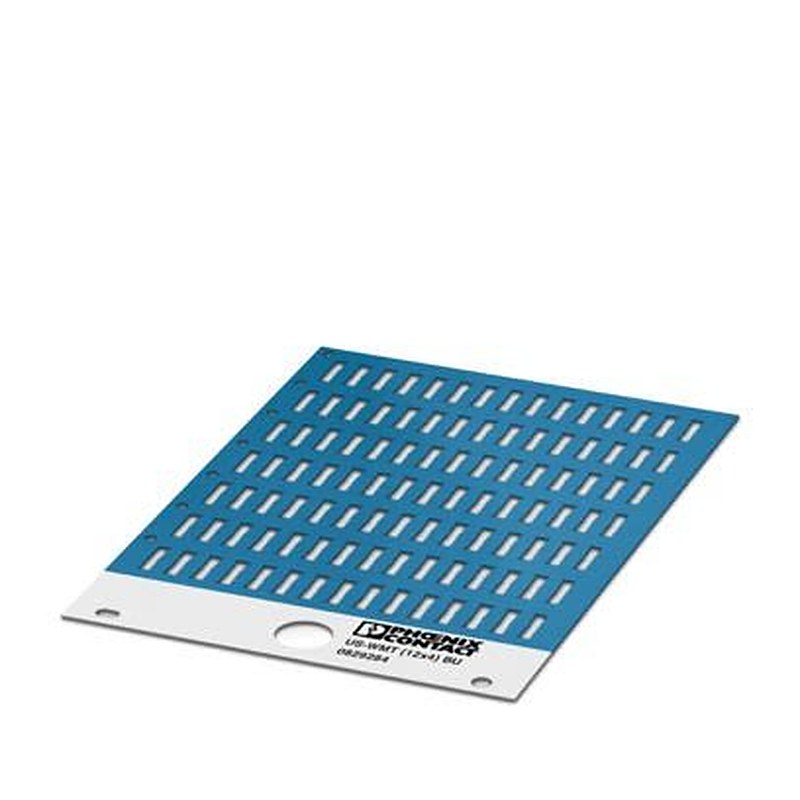Phoenix Contact US-WMT Cable Marker, Blue, Pre-printed "0", 0829284 Flammability rating according to UL 94 V2