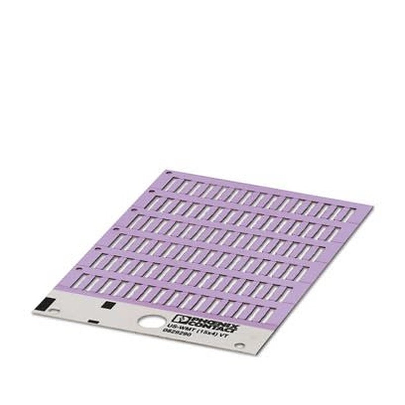 Phoenix Contact US-WMT Cable Marker, Violet, 0829290 Flammability rating according to UL