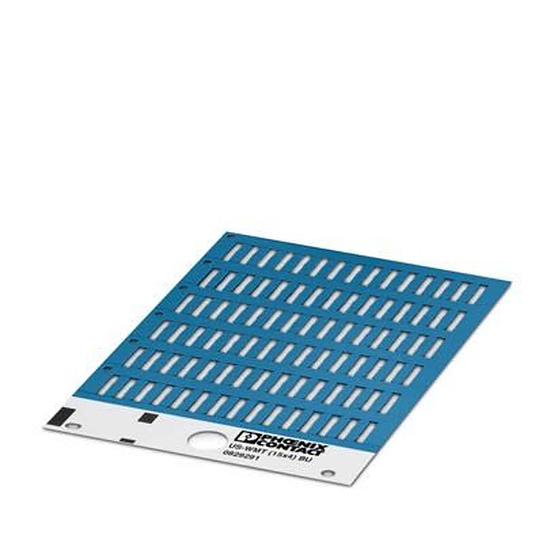 Phoenix Contact US-WMT Cable Marker, Blue, 0829291 Flammability rating according to UL