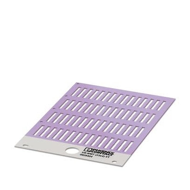 Phoenix Contact US-WMT Cable Marker, Violet, 0829304 Flammability rating according to UL