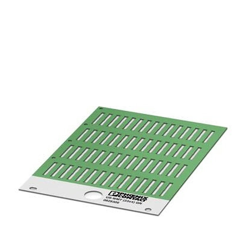 Phoenix Contact US-WMT Cable Marker, Green, 0829306 Flammability rating according to UL