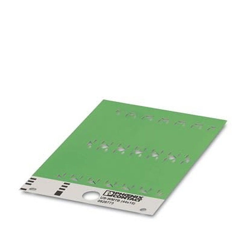 Phoenix Contact US-WMTB Cable Marker, Green, 0829339 Flammability rating according to UL