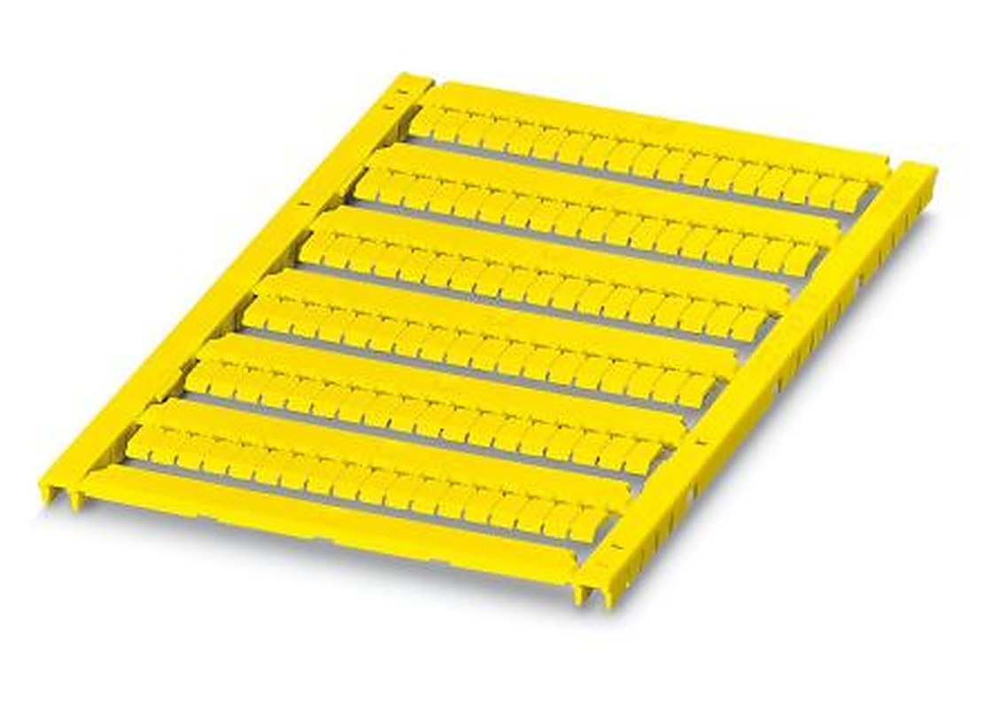 Phoenix Contact, UCT-TMF 3.5 YE Polycarbonate Marker Label for use with Terminal Block
