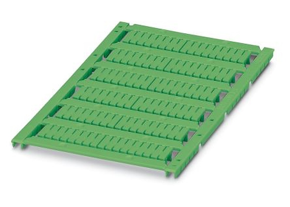 Phoenix Contact, UCT-TM 3.5 GN Polycarbonate Marker Label for use with Terminal Block