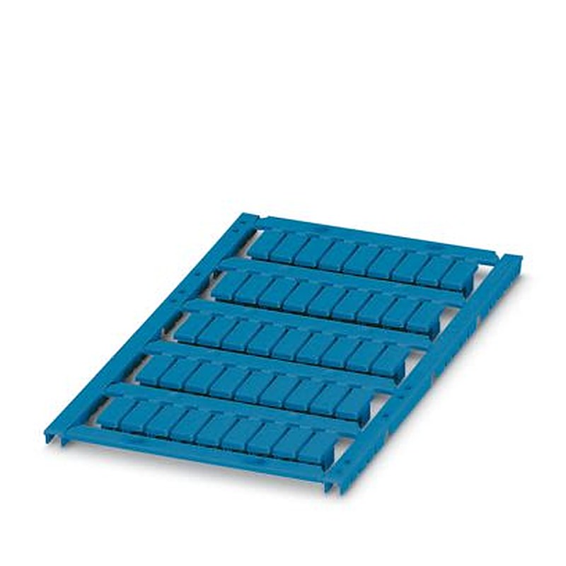 Phoenix Contact UCT Slide-On Cable Marker, Blue, 4.7 mm Cable Blue, 2.5 mm Cable, 0830212