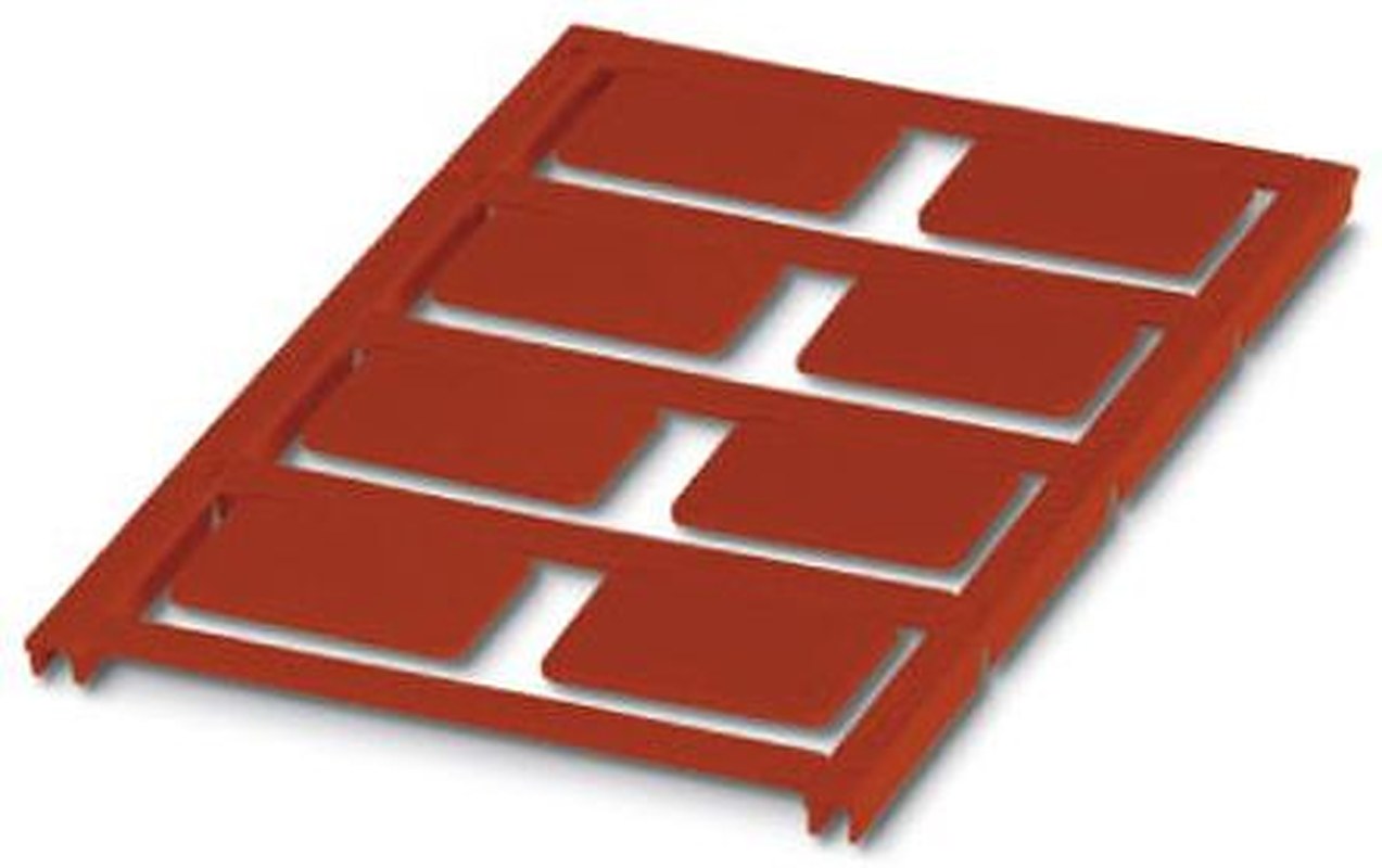 Phoenix Contact Panel Marker, 17 mm Length 0830289 Red