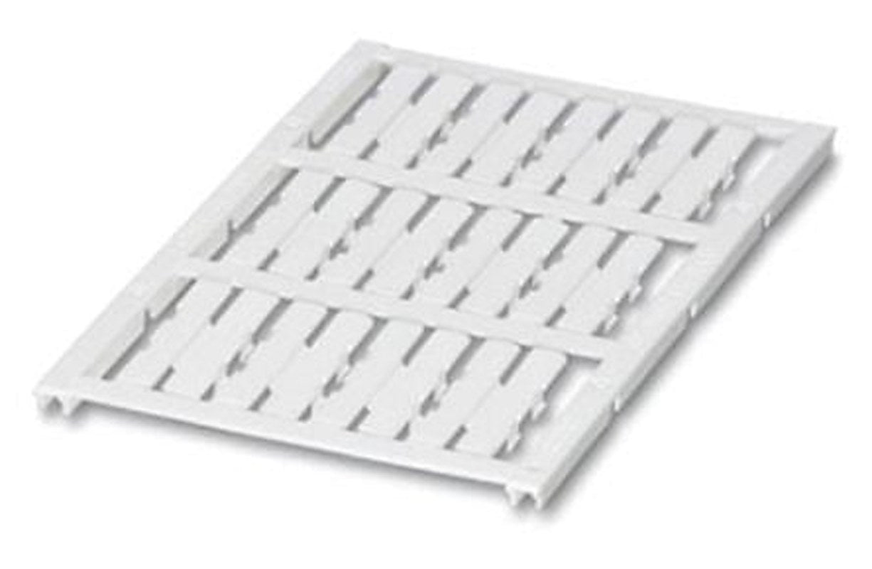 Phoenix Contact Panel Marker, 8.8 mm Length, 0.5 mm Height 0830317 Silver
