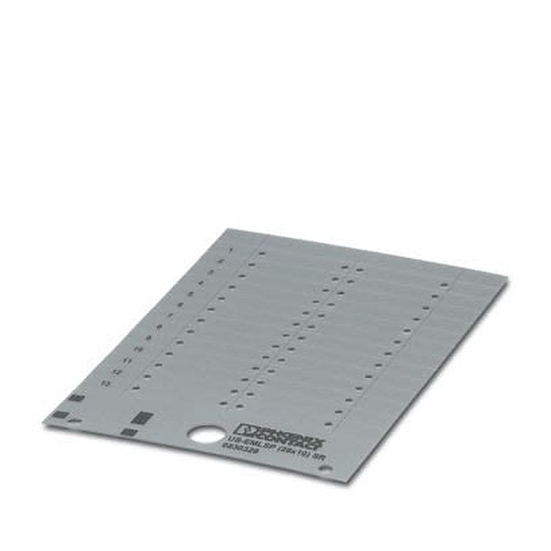 Phoenix Contact, US-EMLSP Polyvinyl Chloride Terminal Marker for use with Terminal Block