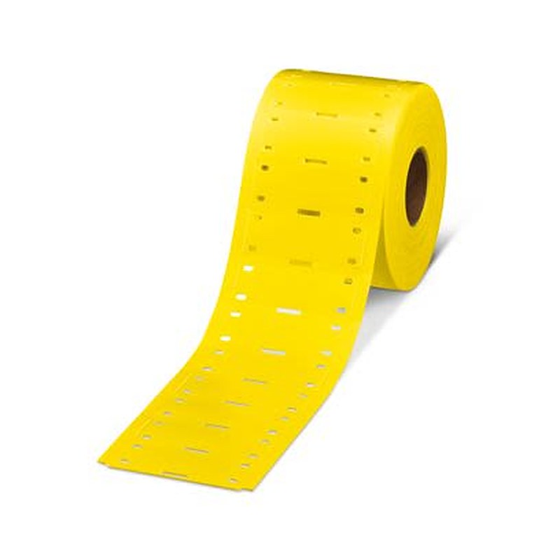 Phoenix Contact WMTB HF Cable Marker, Yellow, Pre-printed "0", 0830412