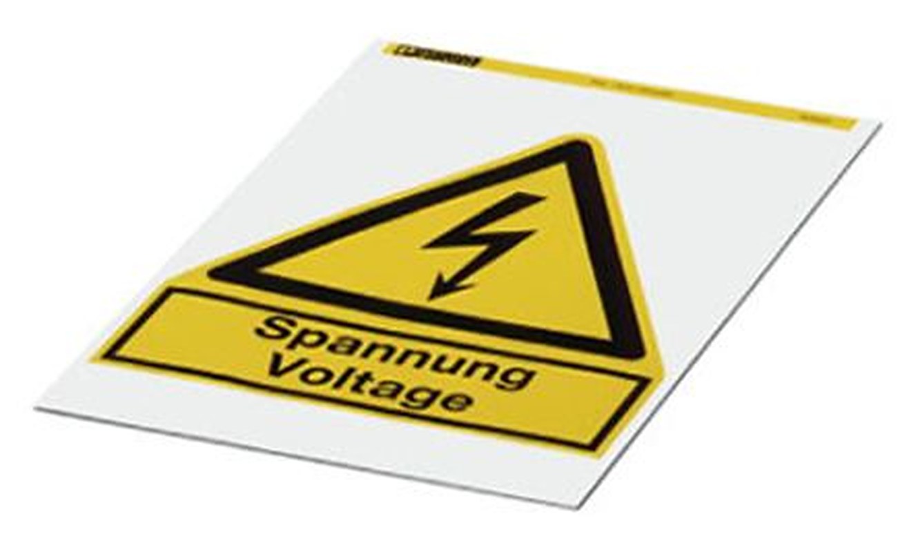 Phoenix Contact Panel Marker, 2 mm Length 0830508 Yellow