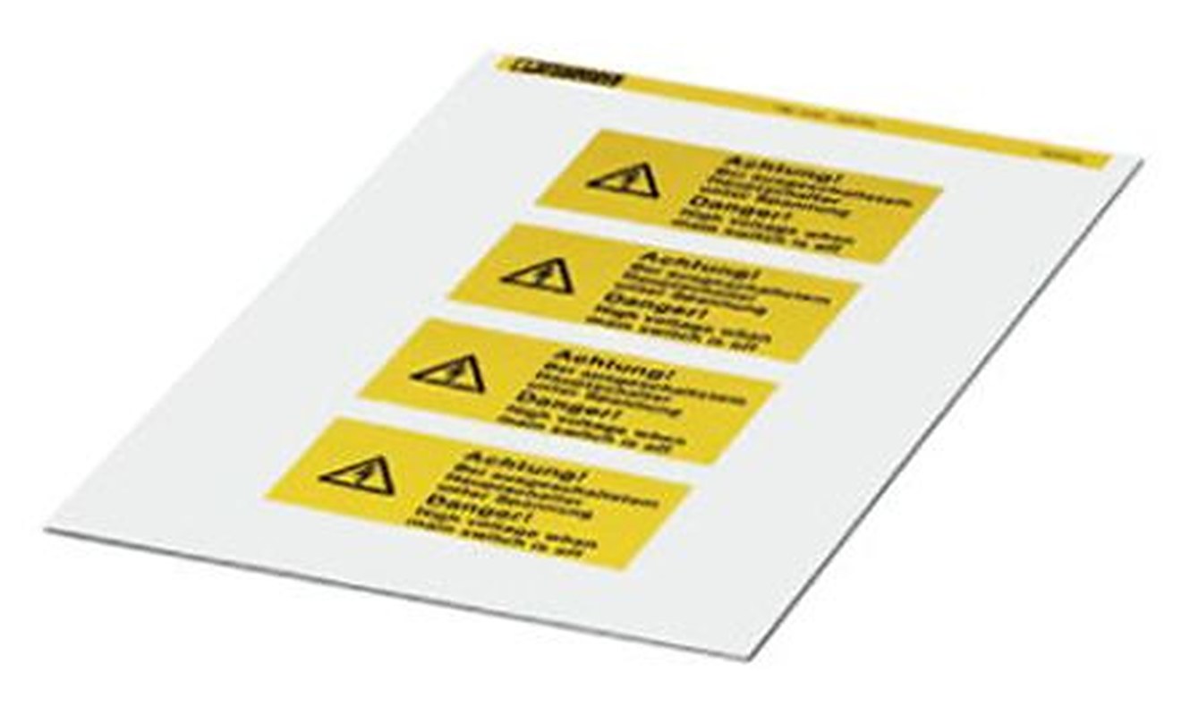 Phoenix Contact Panel Marker, 54 mm Length 0830514