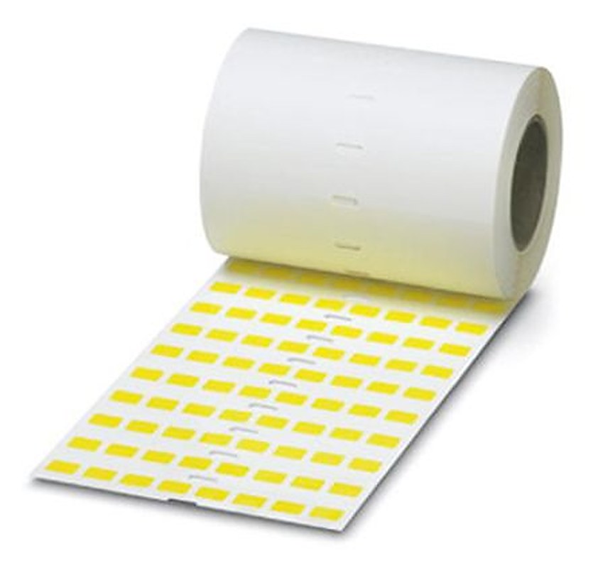 Phoenix Contact Panel Marker, 6.5 mm Length 0830536 White