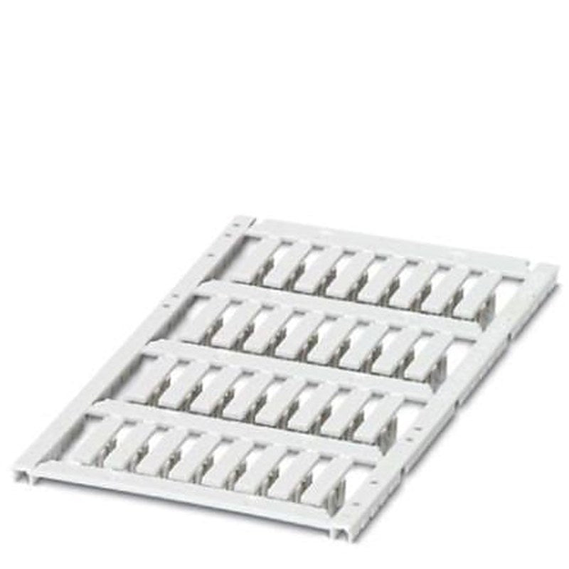 Phoenix Contact UCT-WMC0 Clip-On Cable Marker, White, 3.5 mm Cable White, 2.9 mm Cable, 0830783