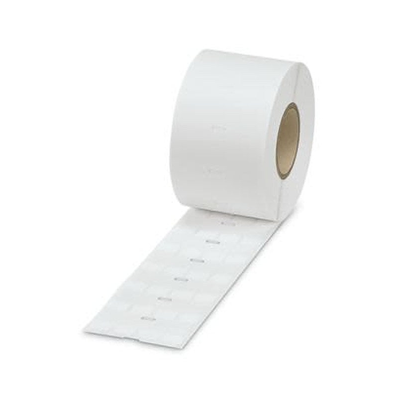Phoenix Contact White Label Roll, 12.7 mm Width, 5000 Per Roll Qty, 19 mm