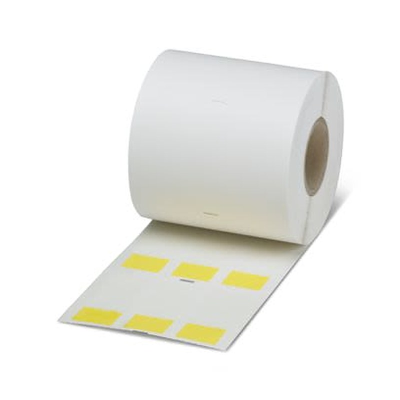 Phoenix Contact WML HF Cable Labels, Yellow, Pre-printed "0", 0830819