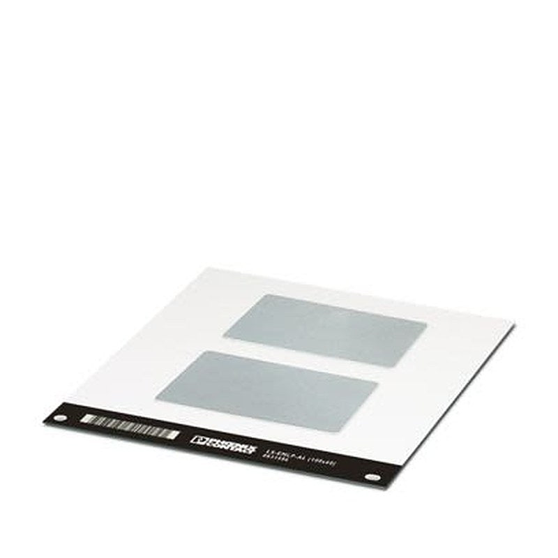Phoenix Contact Panel Marking, 60 mm Length, 6 mm Height 0831586 Silver