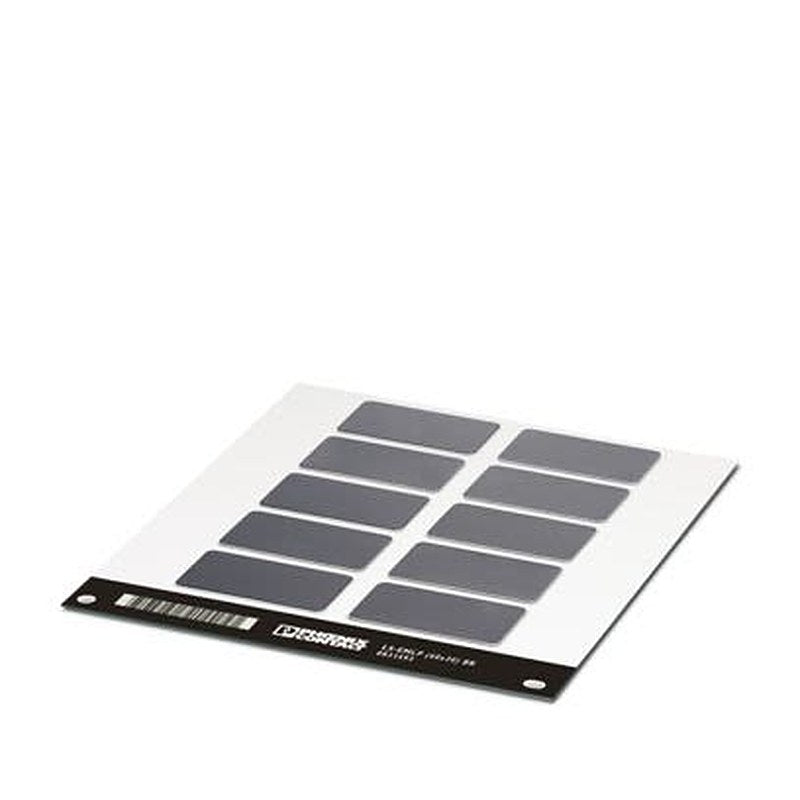 Phoenix Contact, LS-EMLP-AL (60X30) BK Aluminium Device Marker for use with Equipment Marking