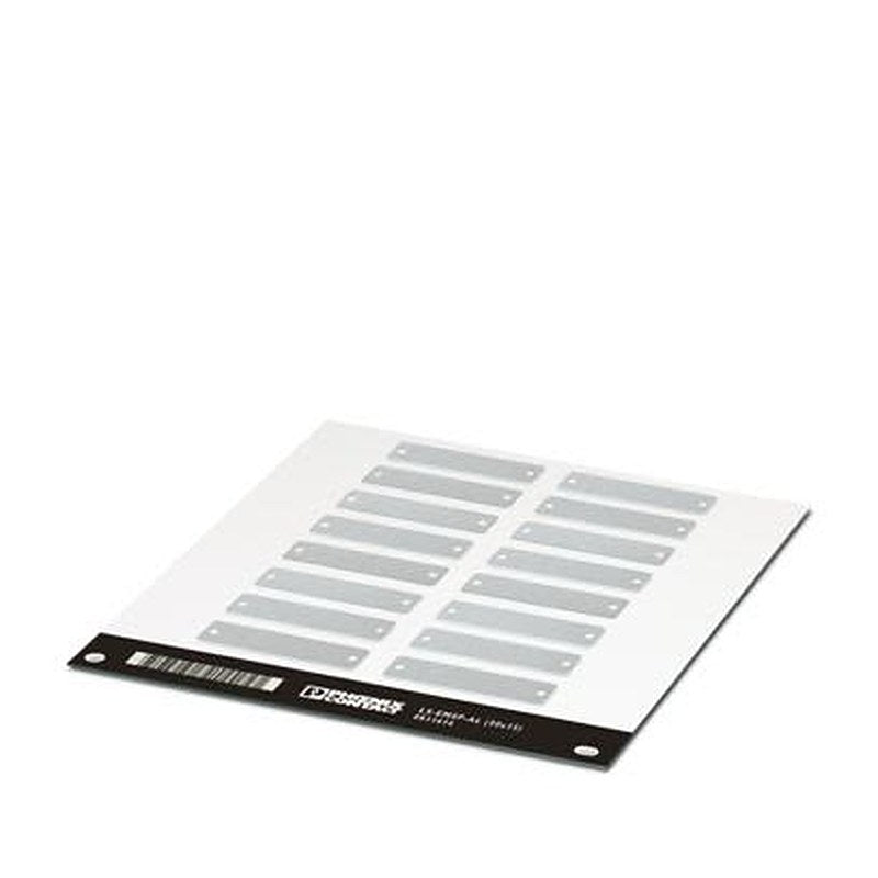 Phoenix Contact, LS-EMSP-V4A (50X15) Austenitic Stainless Steel Device Marker for use with Equipment Marker