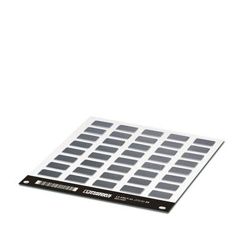 Phoenix Contact, LS-EMP-AL (27X15) BK Aluminium Device Marker for use with Equipment Marker