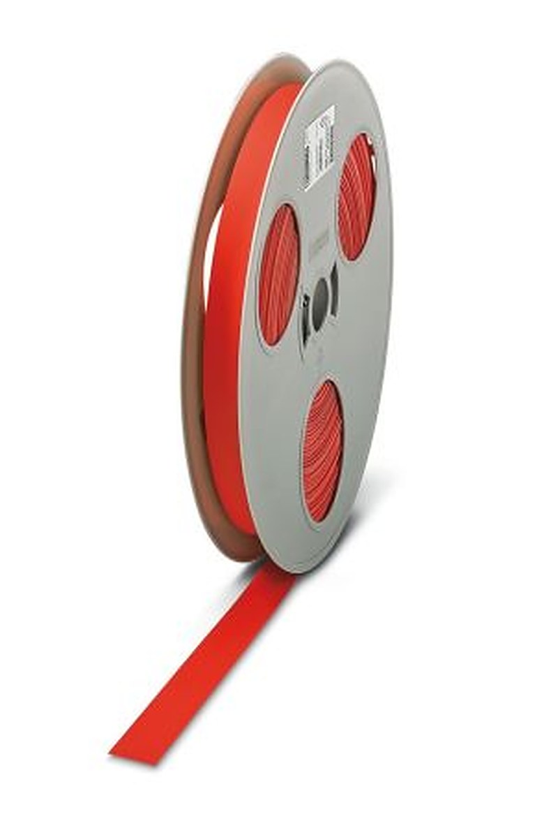Phoenix Contact Halogen Free Heat Shrink Cable Sleeve, Red 19.1 mm Sleeve Dia. x 80m Length 2:1 Ratio, WMS-2 HF Series