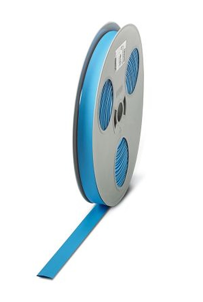Phoenix Contact Halogen Free Heat Shrink Cable Sleeve, Blue 19.1 mm Sleeve Dia. x 80m Length 2:1 Ratio, WMS-2 HF Series