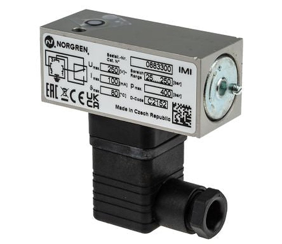 Norgren Pressure Switch Female Positive Pressure