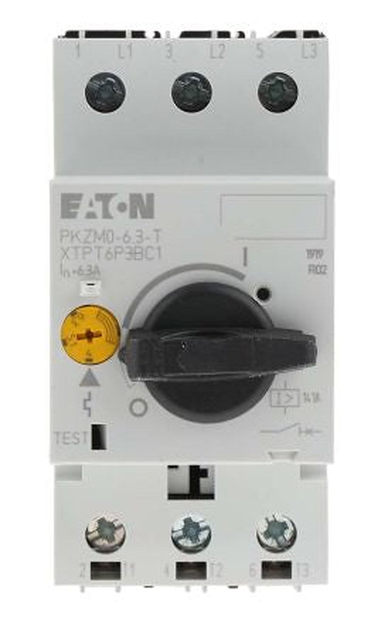Eaton 4A, 6.3 A PKZM 0 Motor Protection Circuit Breaker, 690V ac, 55 °C, -25 °C